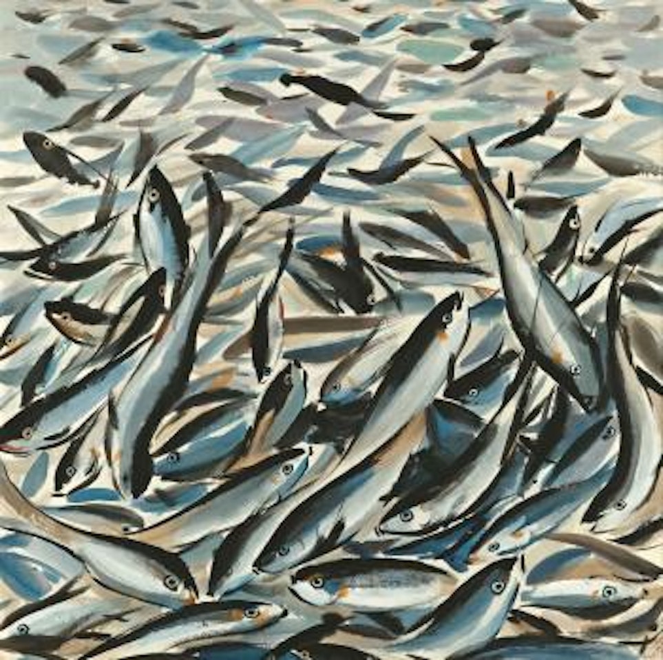 Fishes by Wu Guanzhong
