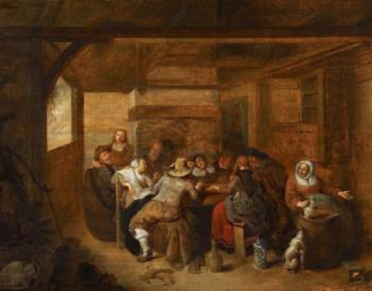 Jolly Company In a Tavern by Jan Miense Molenaer