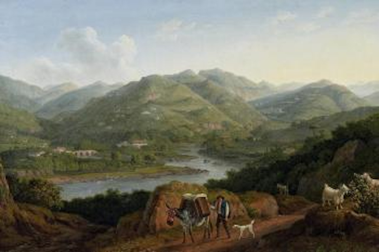 Tuscan Landscape by Jacob Philipp Hackert