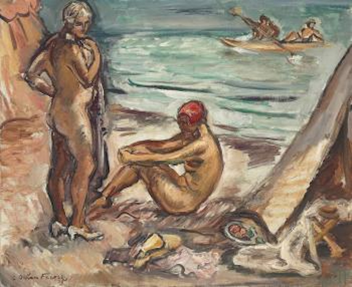 Le bain by Othon Friesz