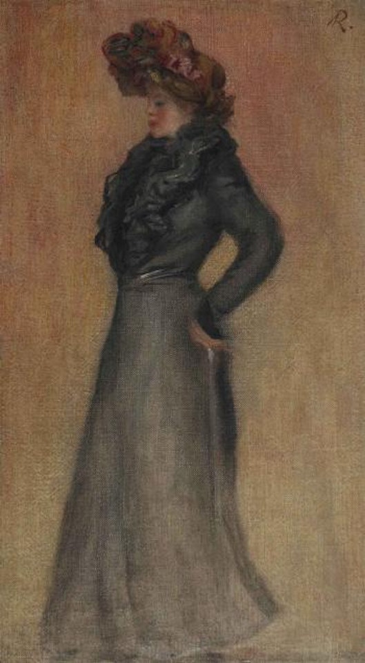 Femme debout de profil by Pierre-Auguste Renoir