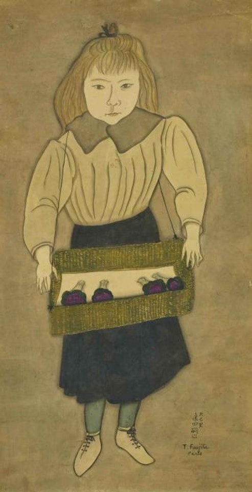 Vendeuse de violettes by Leonard Tsuguharu Foujita
