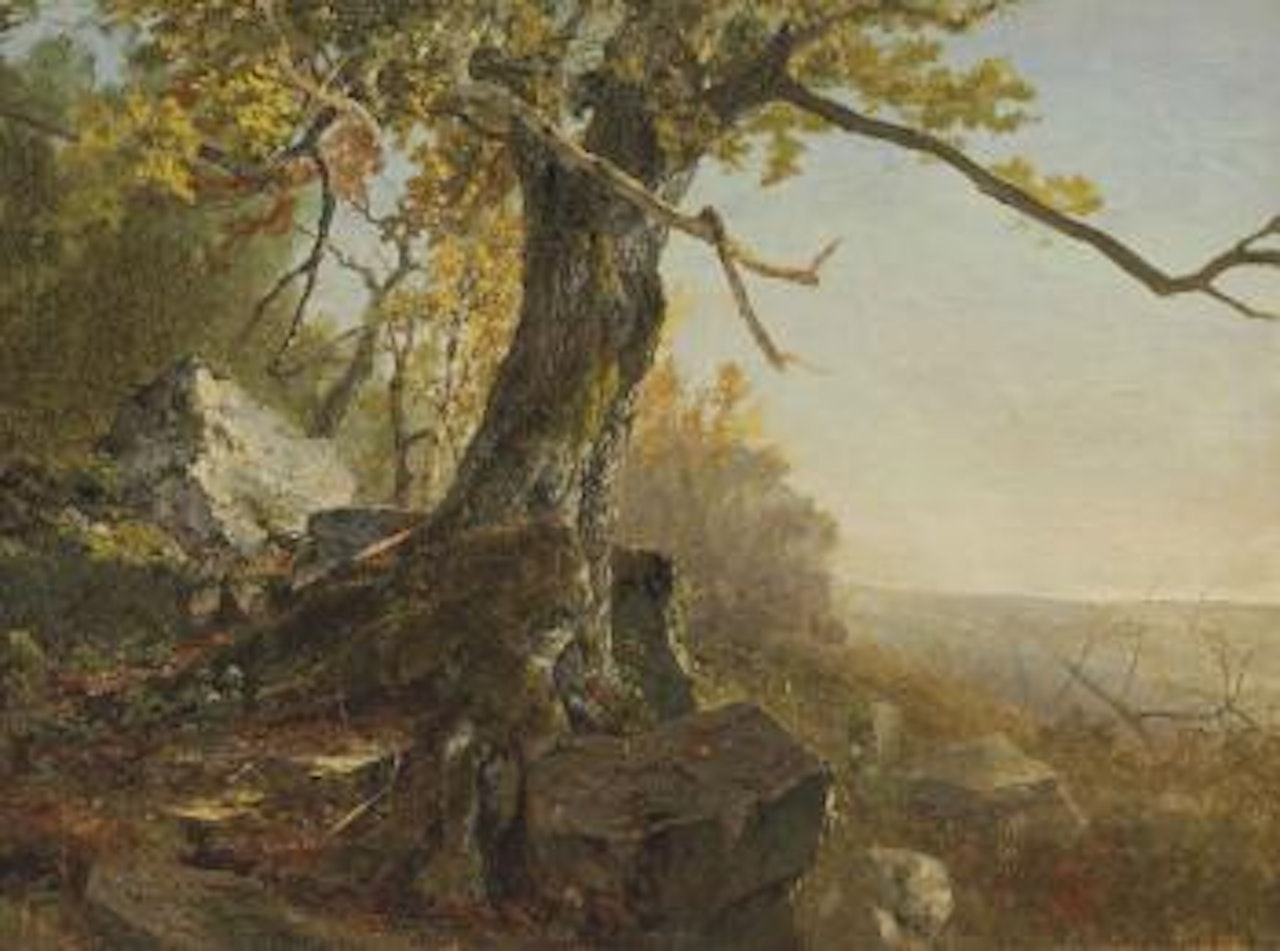 Tree in a Landscape by John Frederick Kensett