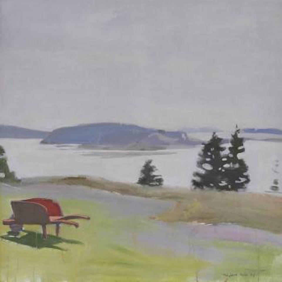 The Barred Islands by Fairfield Porter