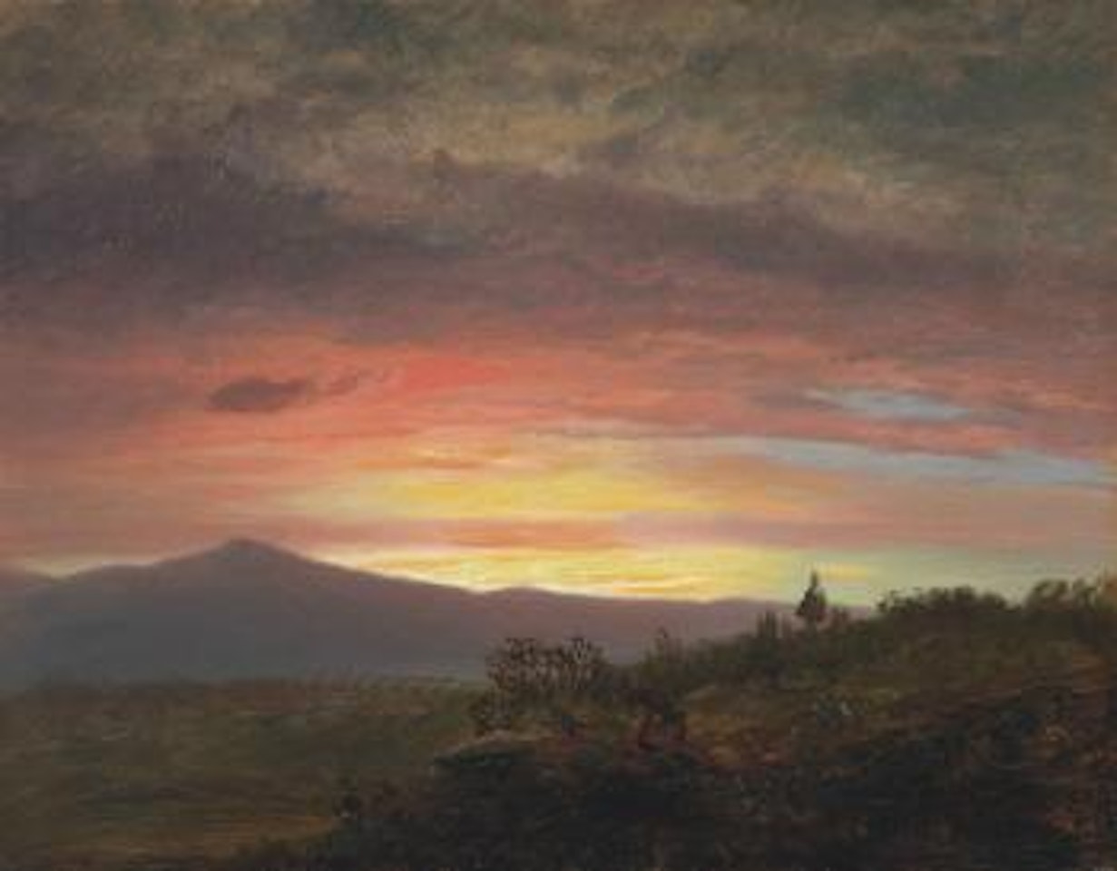 Twilight, Mount Ktaadn by Frederic Edwin Church