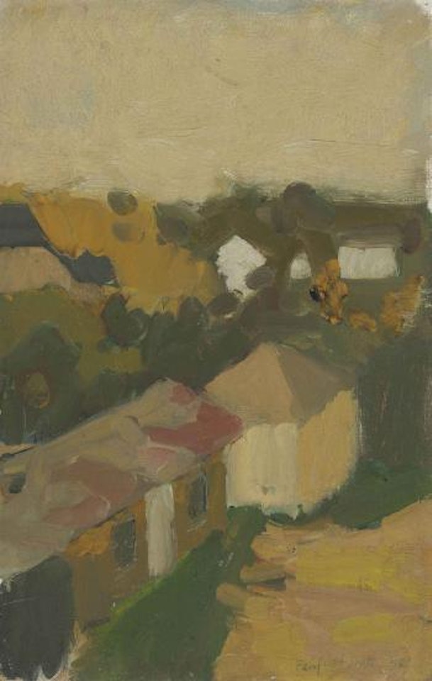 View From Studio by Fairfield Porter
