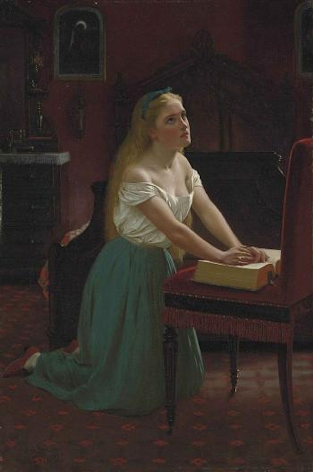 The Morning Prayer by John George Brown