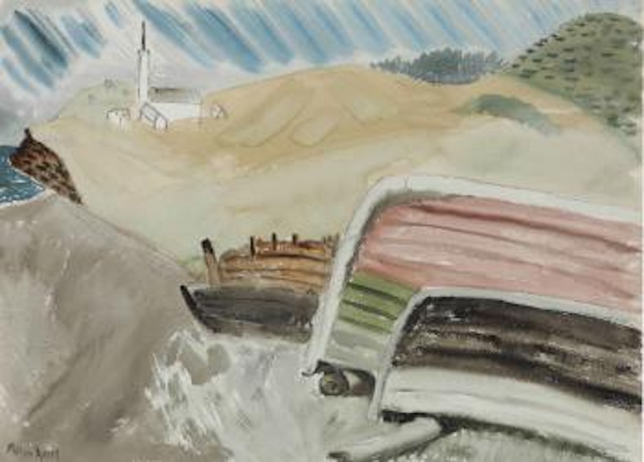 Beached Boats by Milton Avery