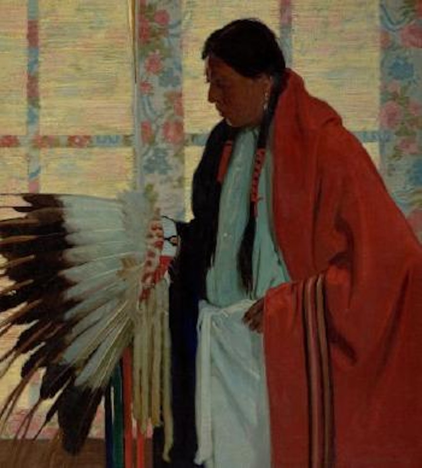 The war bonnet by Ernest Martin Hennings