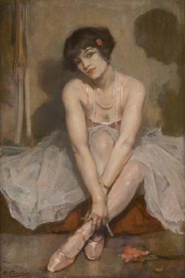 La danseuse au collier de perles by Jean Gouweloos
