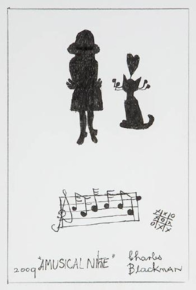 A musical night by Charles Blackman