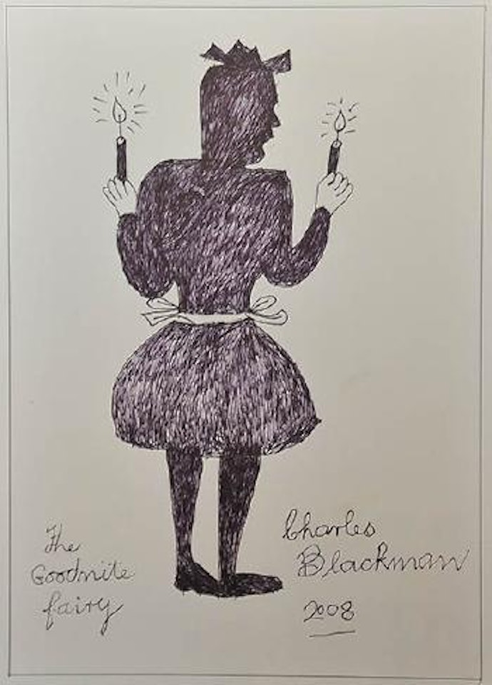 Goodnight fairy by Charles Blackman