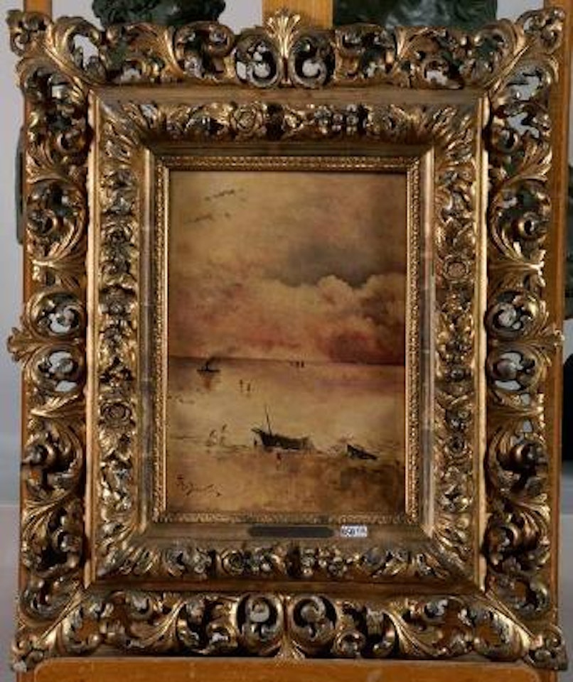 Bord de mer animé by Alfred Stevens