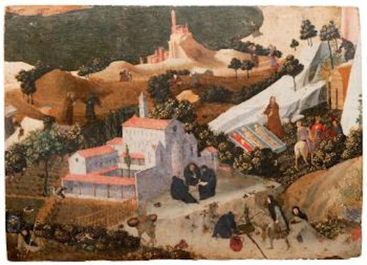 Scènes de la Thébaïde by Fra Angelico