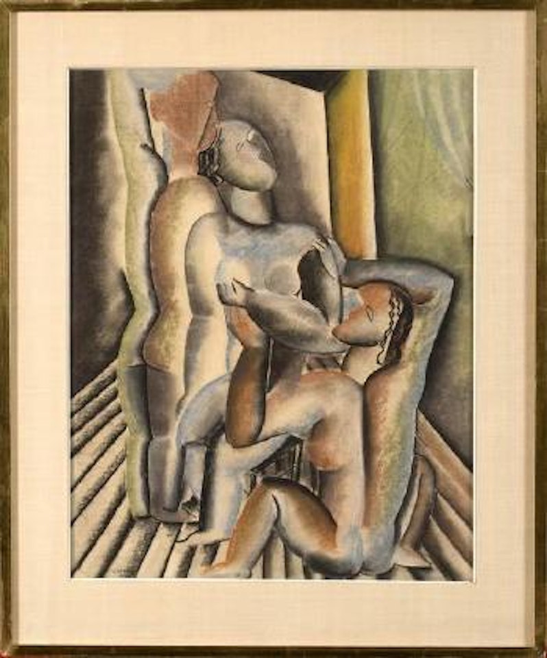Femmes cubistes by Ossip Zadkine