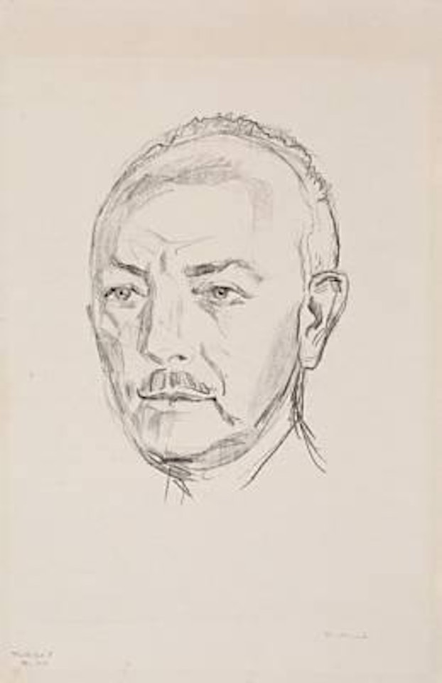 Richard Strauss by Edvard Munch