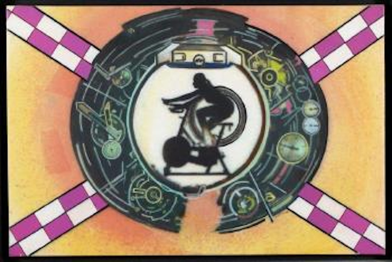 En voyage vers Delphes by Gianni Bertini