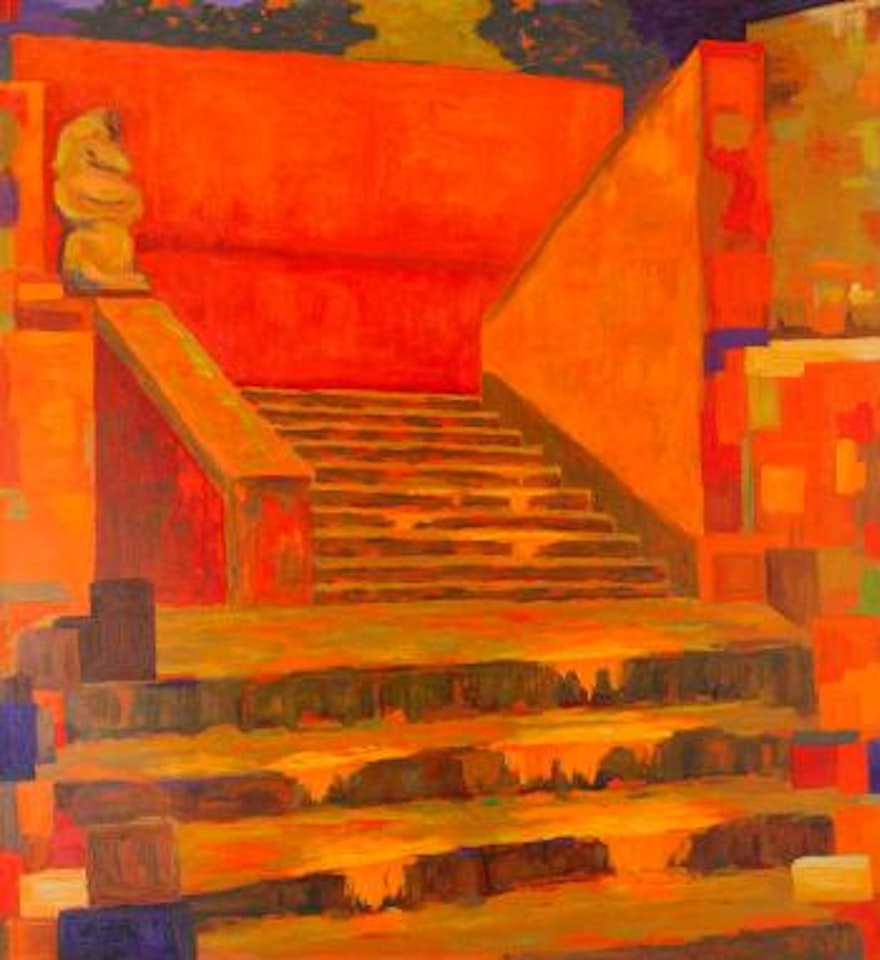 Runtom trappa by Rolf Hanson