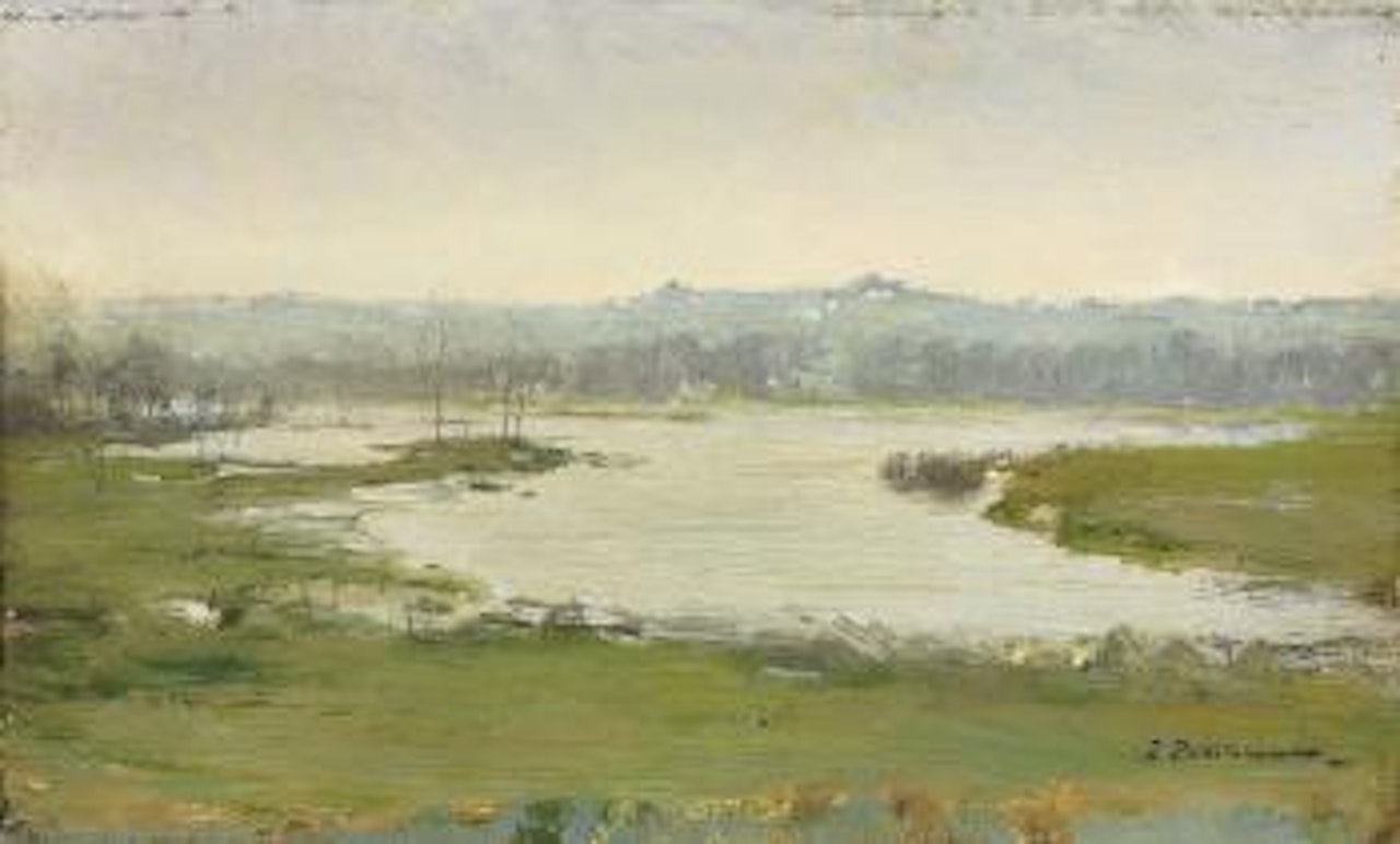 L'inondation à Liège by Ivan Pavlovitch Pochitonov