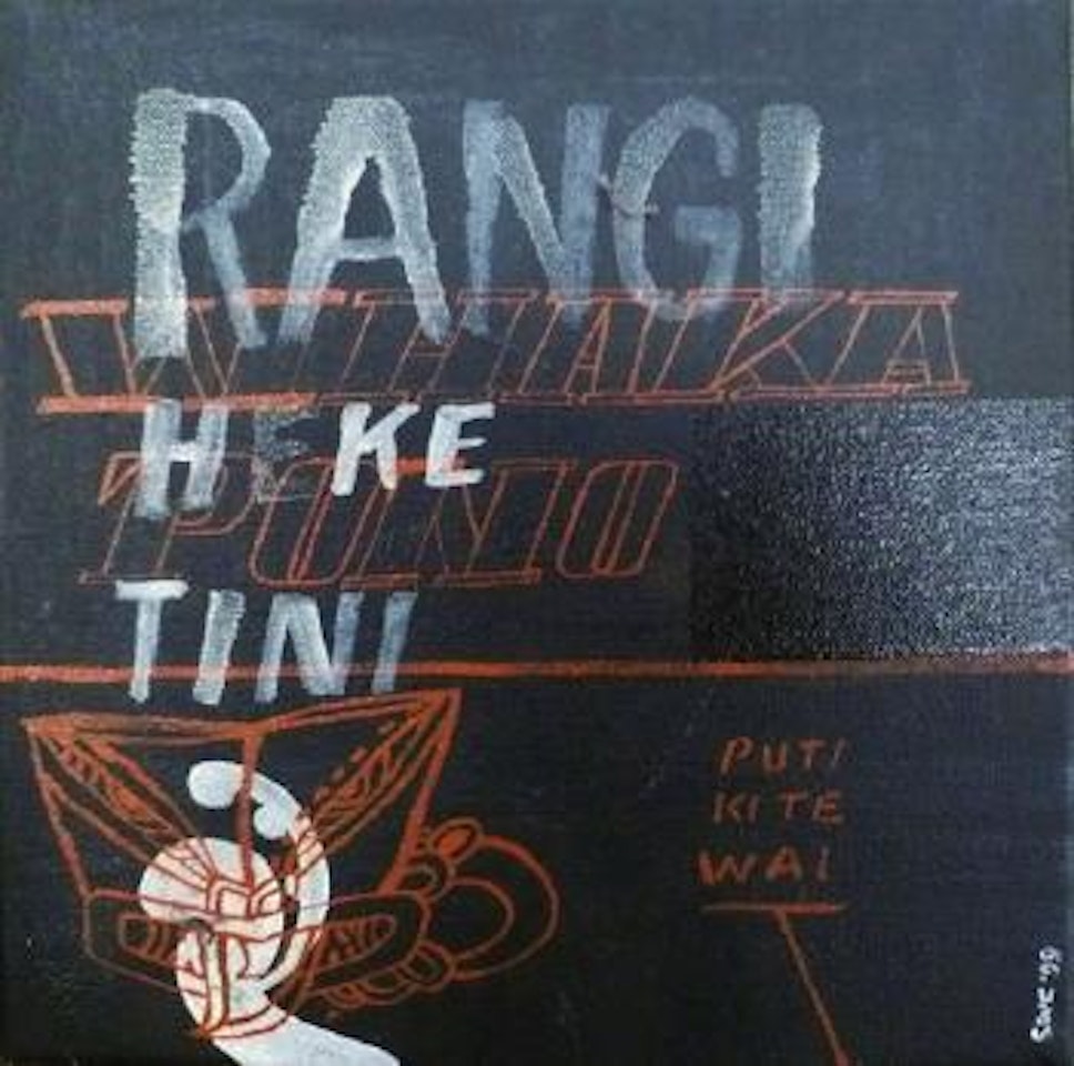Rangi Heke Tini by Shane Cotton