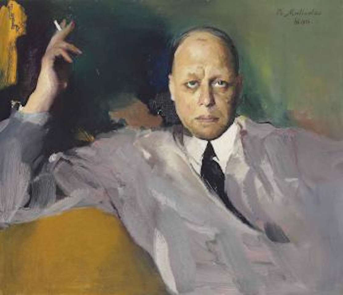 Portrait of Folke Sederholm (1891-1956) by Filip Malyavin