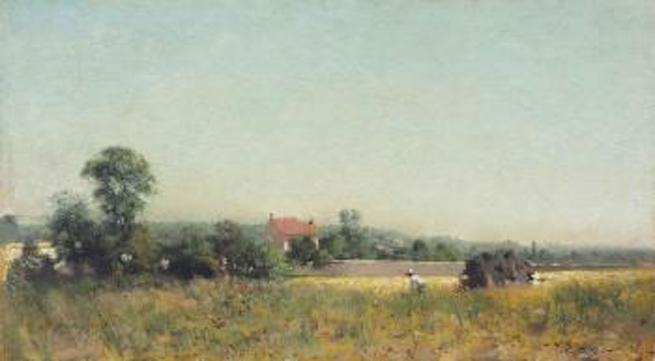 Dans les champs, France by Ivan Pavlovitch Pochitonov