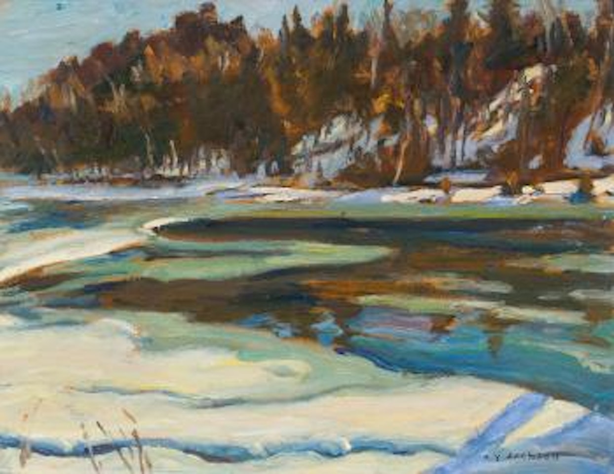 Madawaska River, Calabogie, Ont. by Alexander Young Jackson