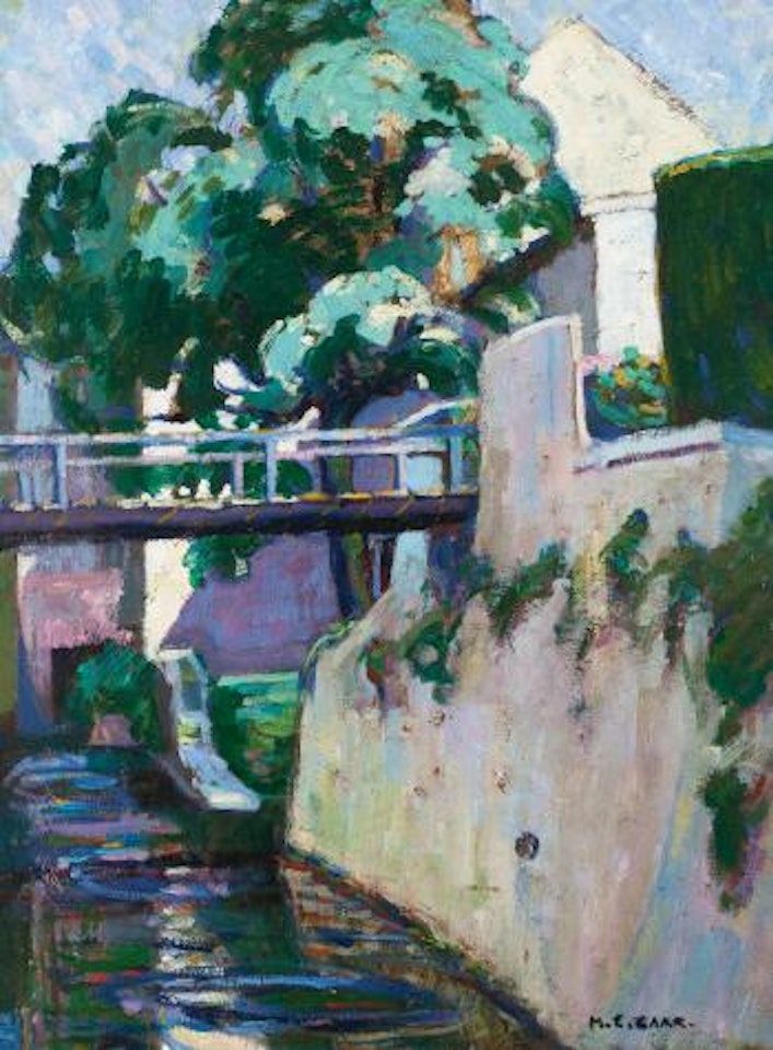 Canal In Brittany by Emily M Carr