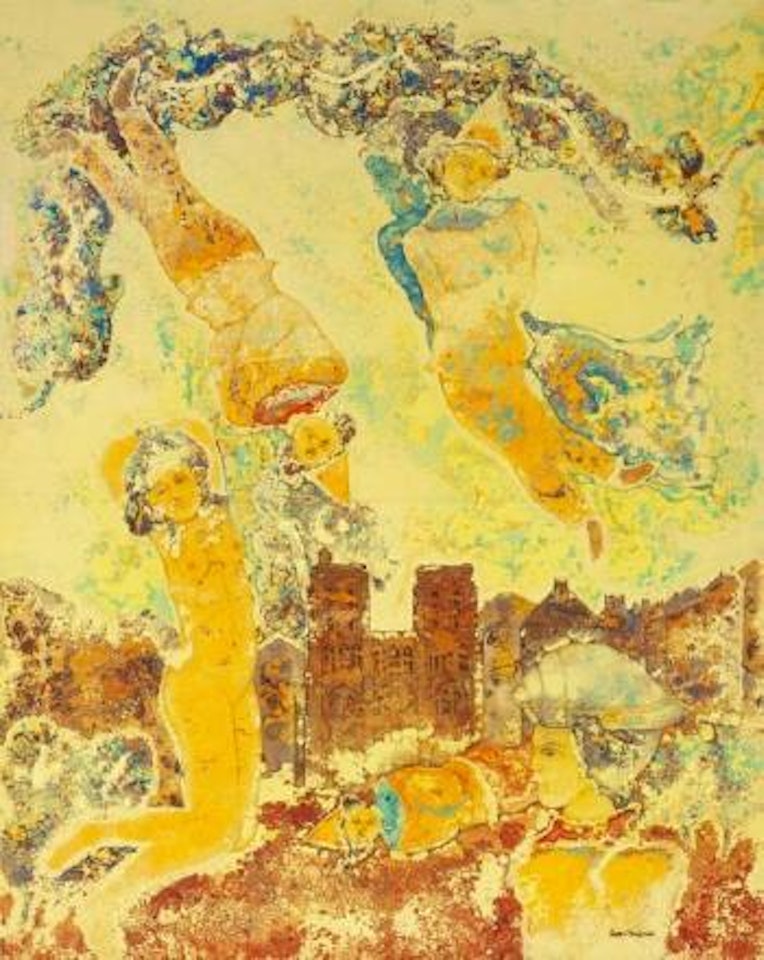 Parade à Notre Dame by Sakti Burman