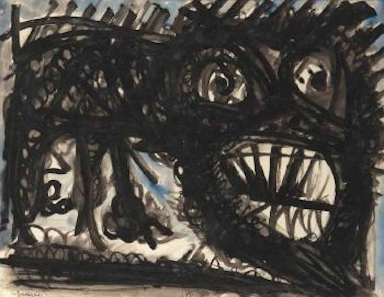 Sans titre by Asger Jorn