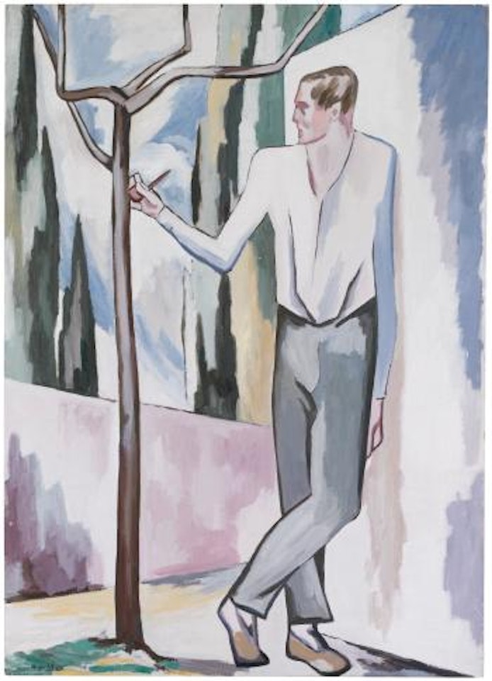 L'attente Dans Le Jardin by Alberto Magnelli