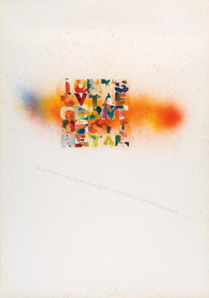 Senza Titolo by Alighiero Boetti