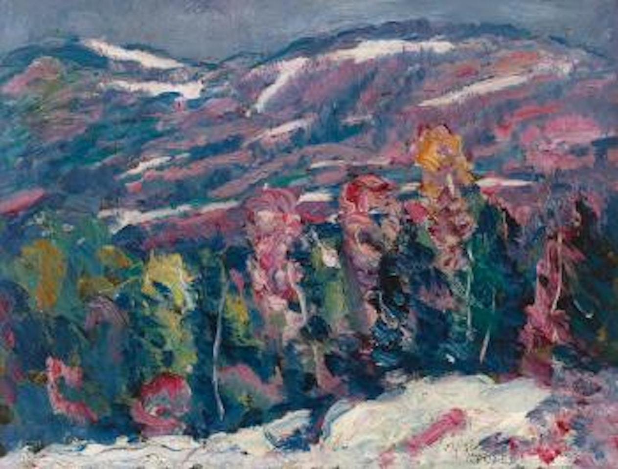 Song Of Winter by Marsden Hartley