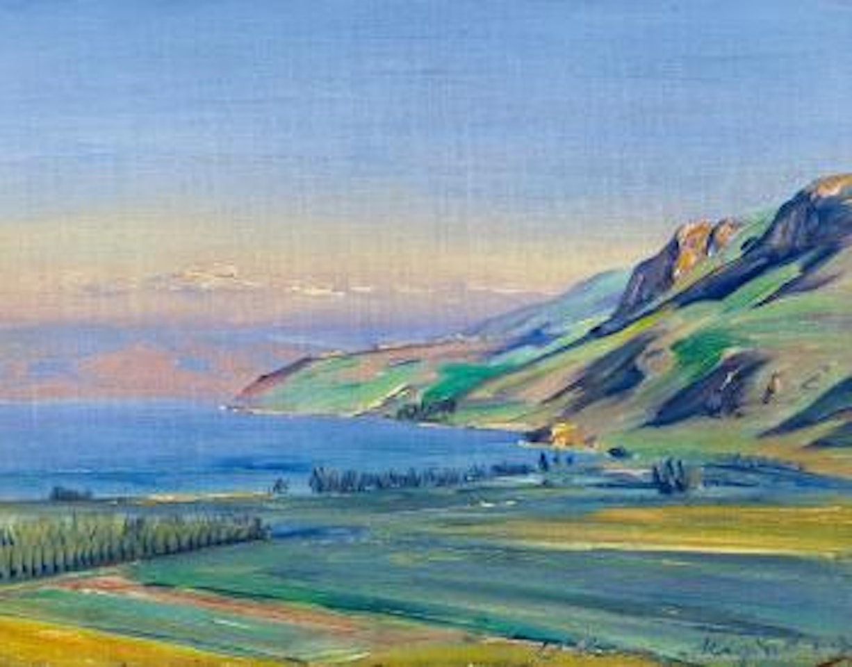 Migdal On Lake Of Gennesaret by Ludwig Blum