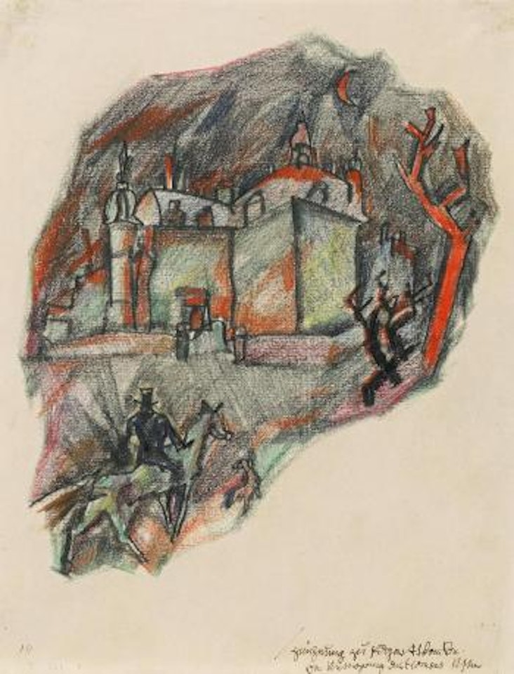 Der Untergang Des Hauses Usher by George Grosz