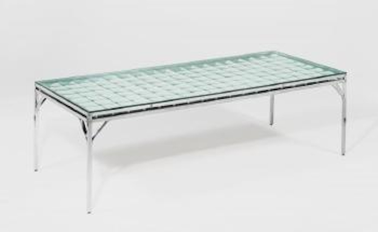 Mirror Table by Adolf Luther