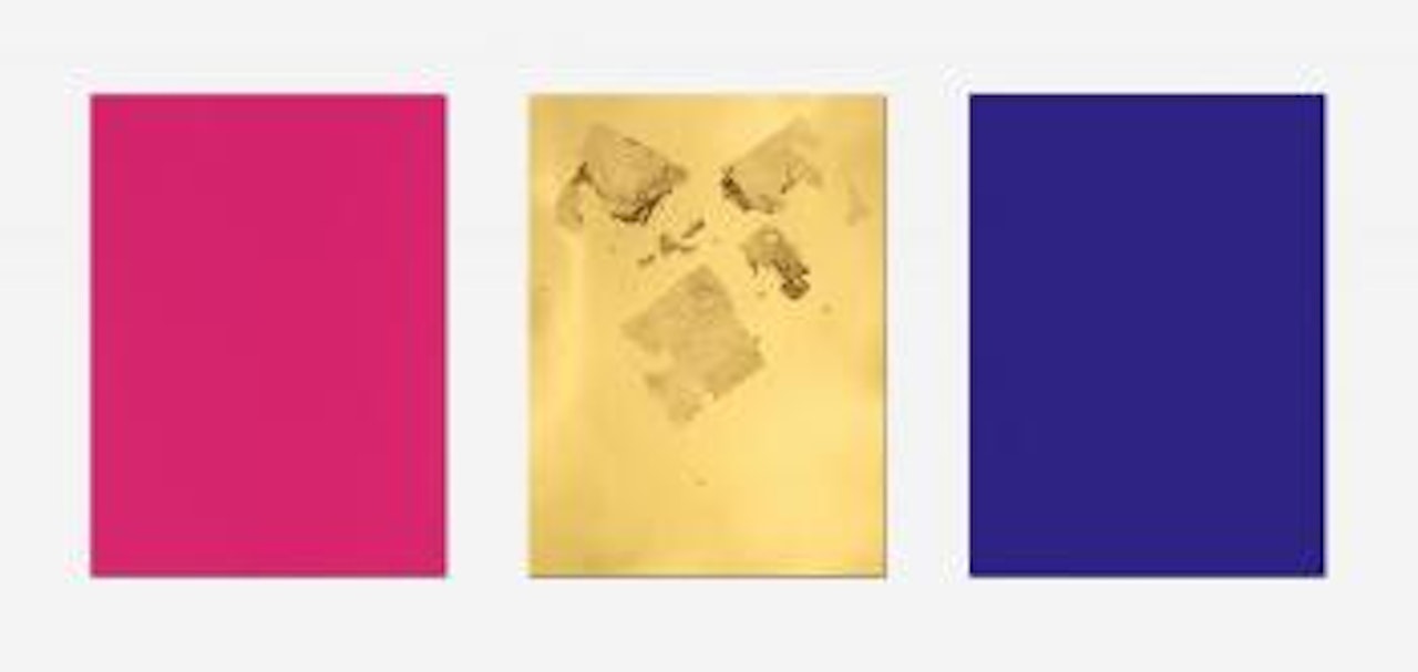 Monochrome Und Feuer by Yves Klein
