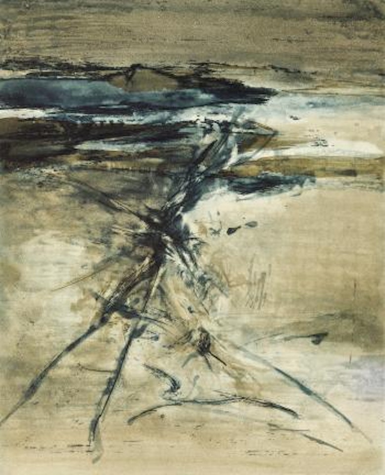 Sans Titre (Untitled) by Zao Wou-Ki