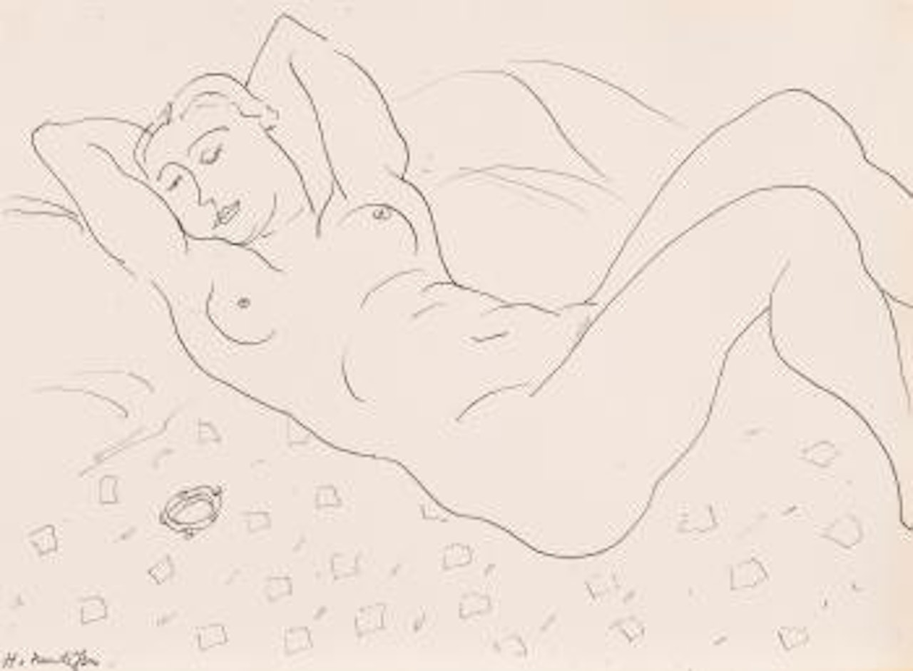 Nue Allongé (Reclining Nude) by Henri Matisse