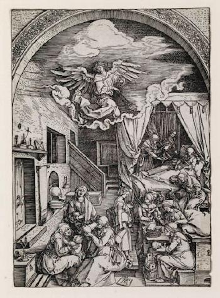 The Birth of the Virgin by Albrecht Dürer