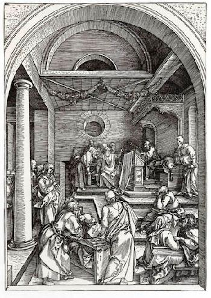 Christ among the Doctors by Albrecht Dürer