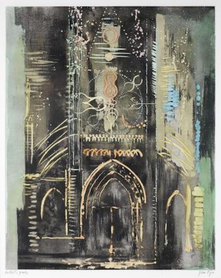 Eglise de Vernon, Normandy (Levinson 220) by John Piper