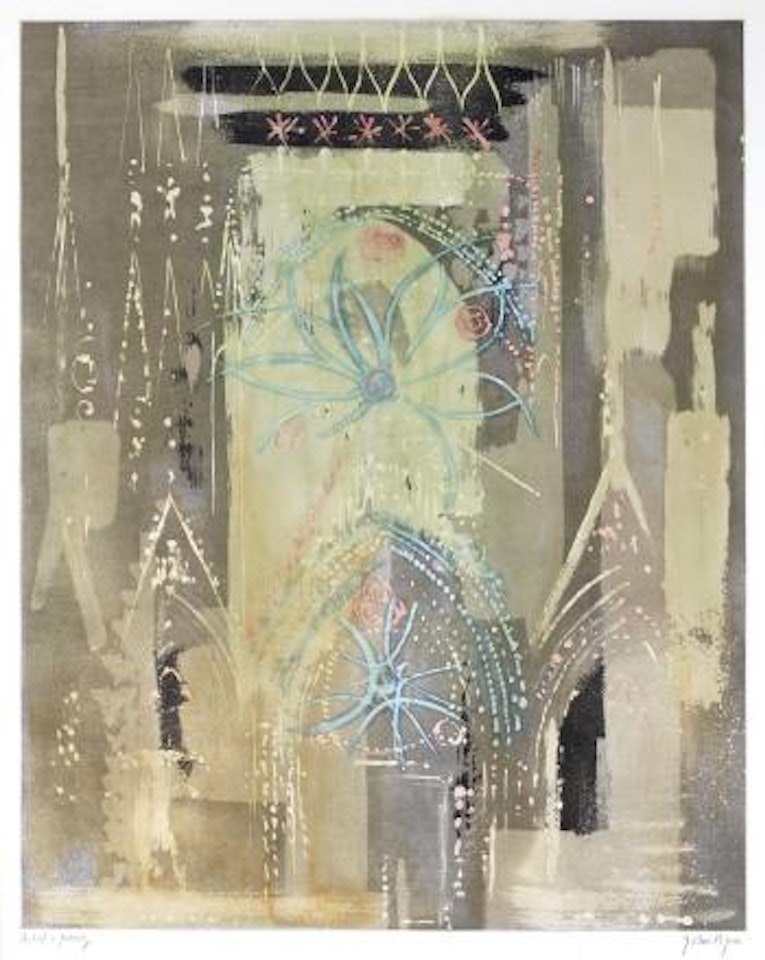 Rheims Cathedral (Levinson 219) by John Piper
