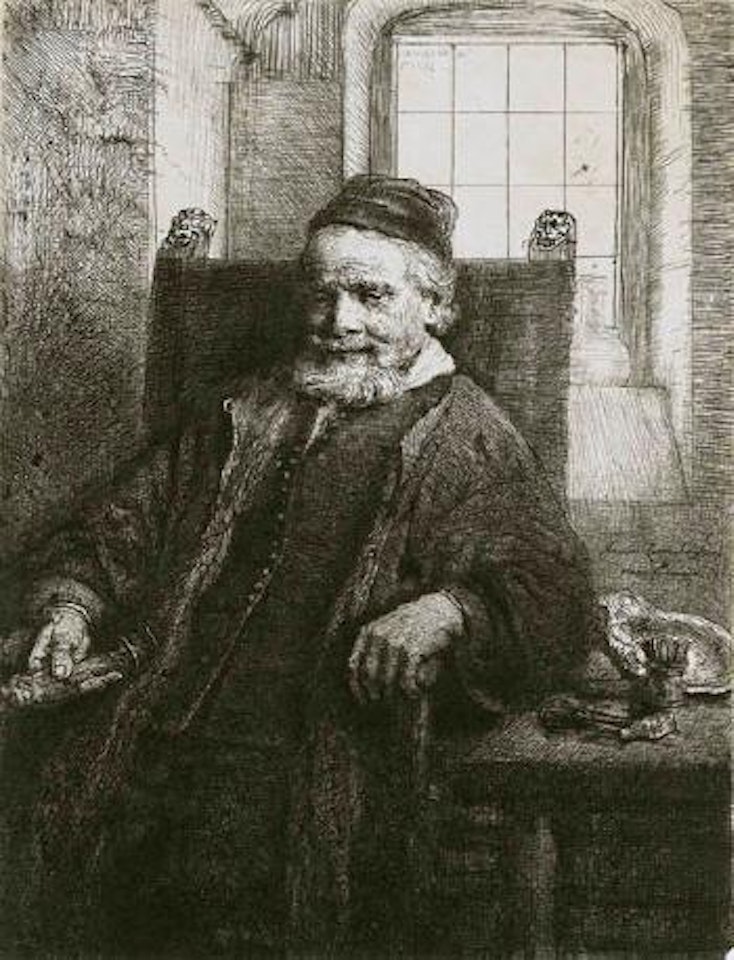 Jan Lutma, Goldsmith by Attributed to Rembrandt Harmensz van Rijn