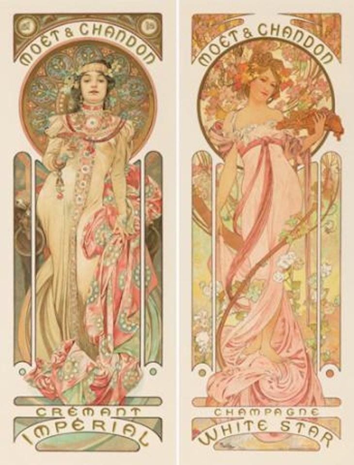 Moët & Chandon by Alphonse Mucha