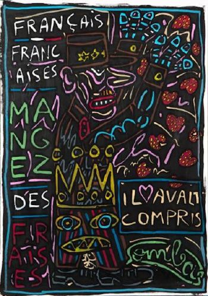 Français, Française by Robert Combas