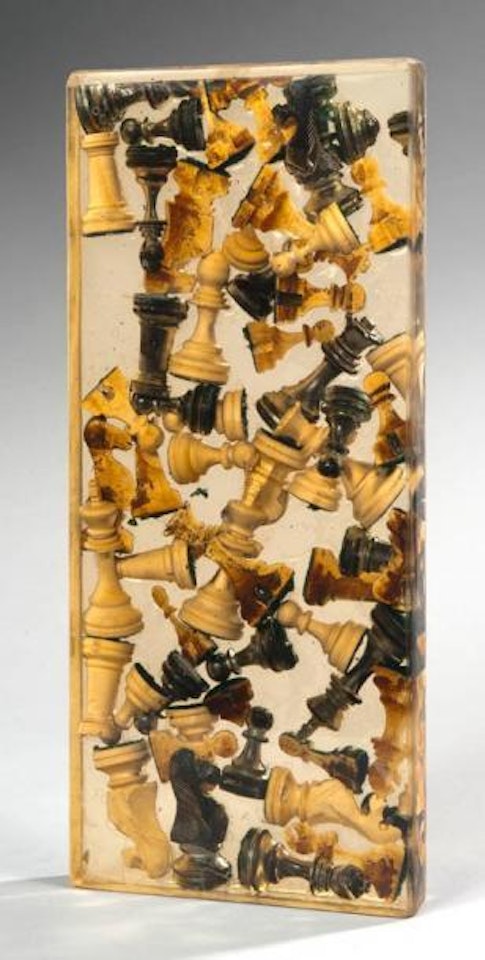 Chess pieces by Arman