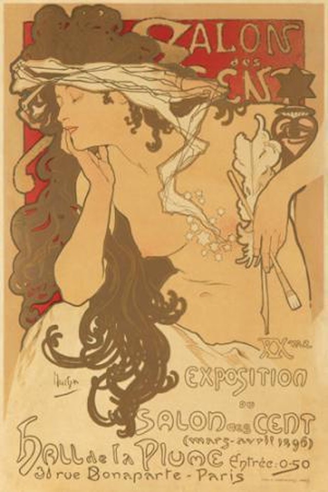 Salon des cent / XXme exposition by Alphonse Mucha