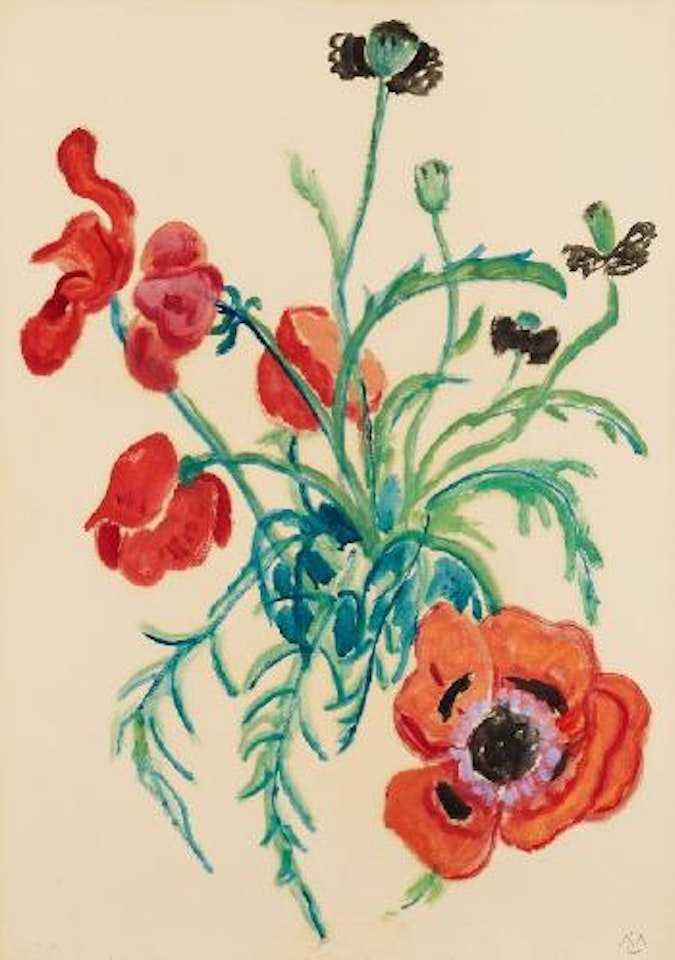Mohn by Gabriele Münter