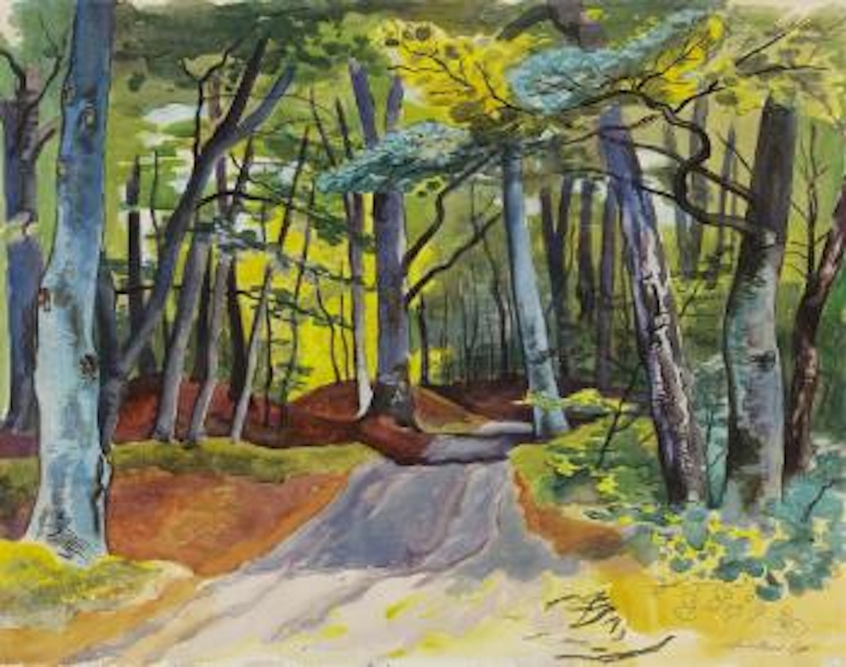 Waldinneres by Max Pechstein
